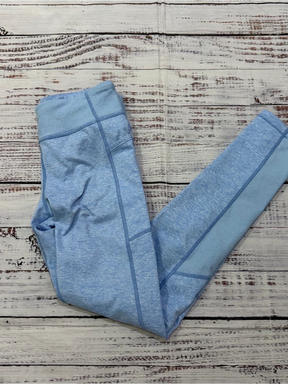 Kids Light Blue Active Leggings by Athleta size XL 14